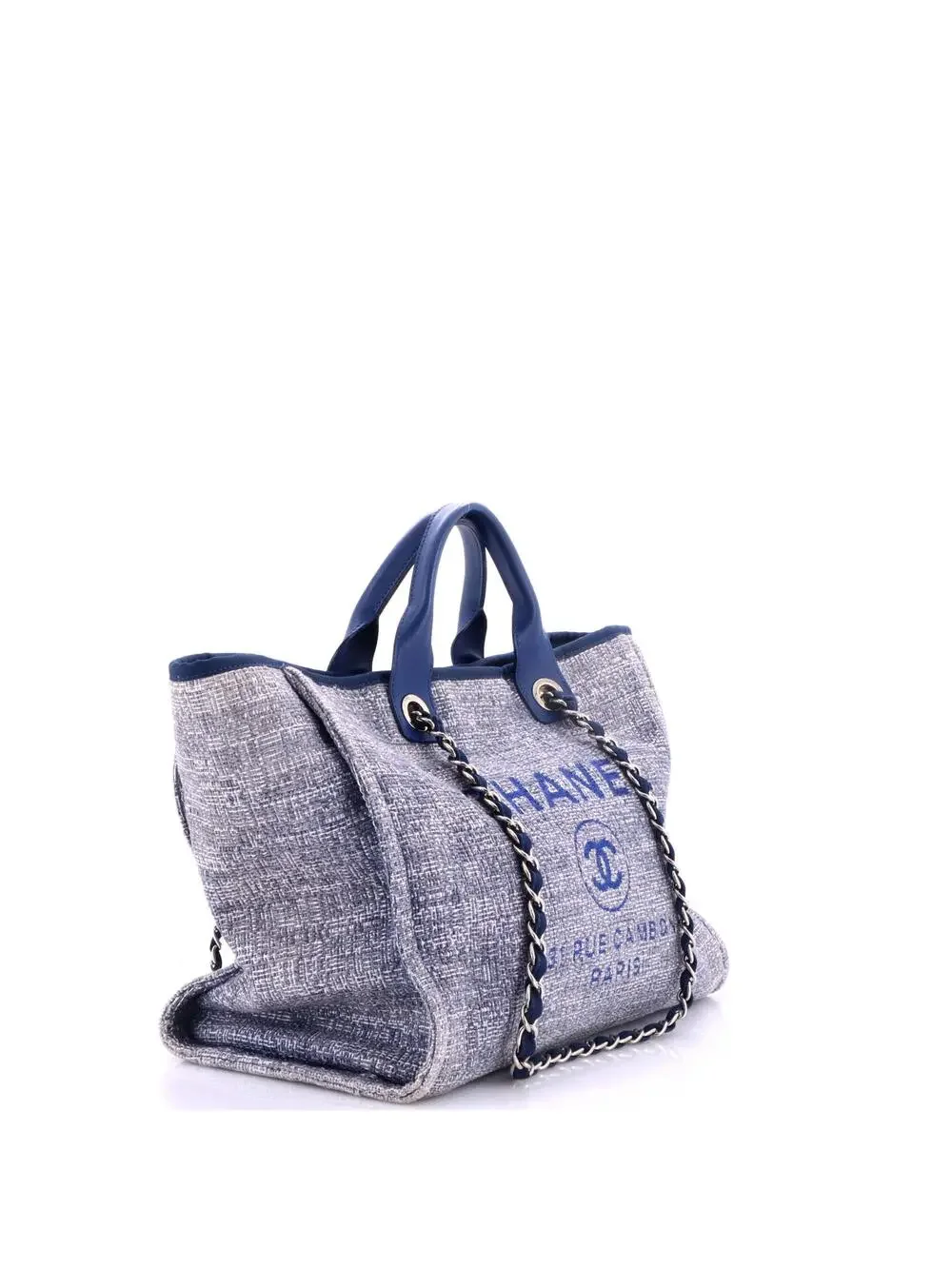 Chanel Deauville Tote Raffia With #321035C41B